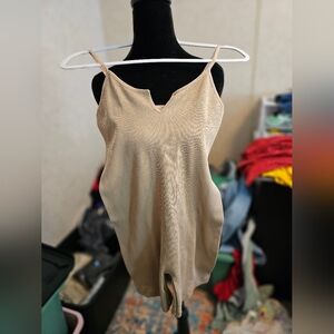 FCT Chic Beige Women's Jumpsuit LIKE NEW